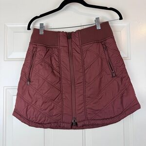 PrAna Elsa skirt burgundy size Small